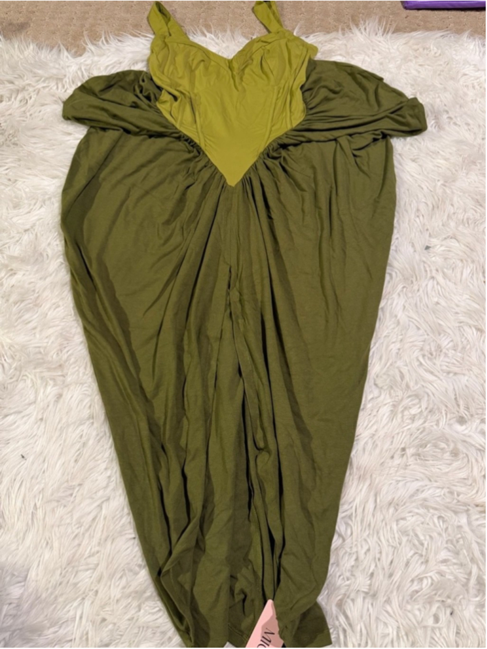 Micas ruched corset maxi dress women OXL CC18-15